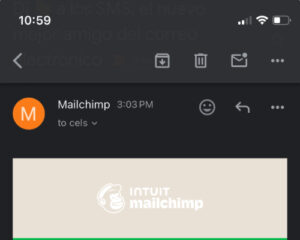 Dark Mode email Mailchimp