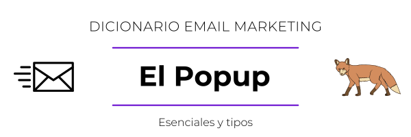 Qué es un popup