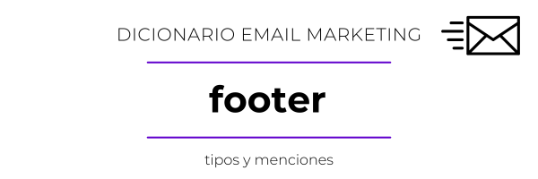 Qué es un footer de un email